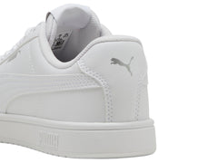 Tenis PUMA Rickie Classic Blanco y Plata para Hombre