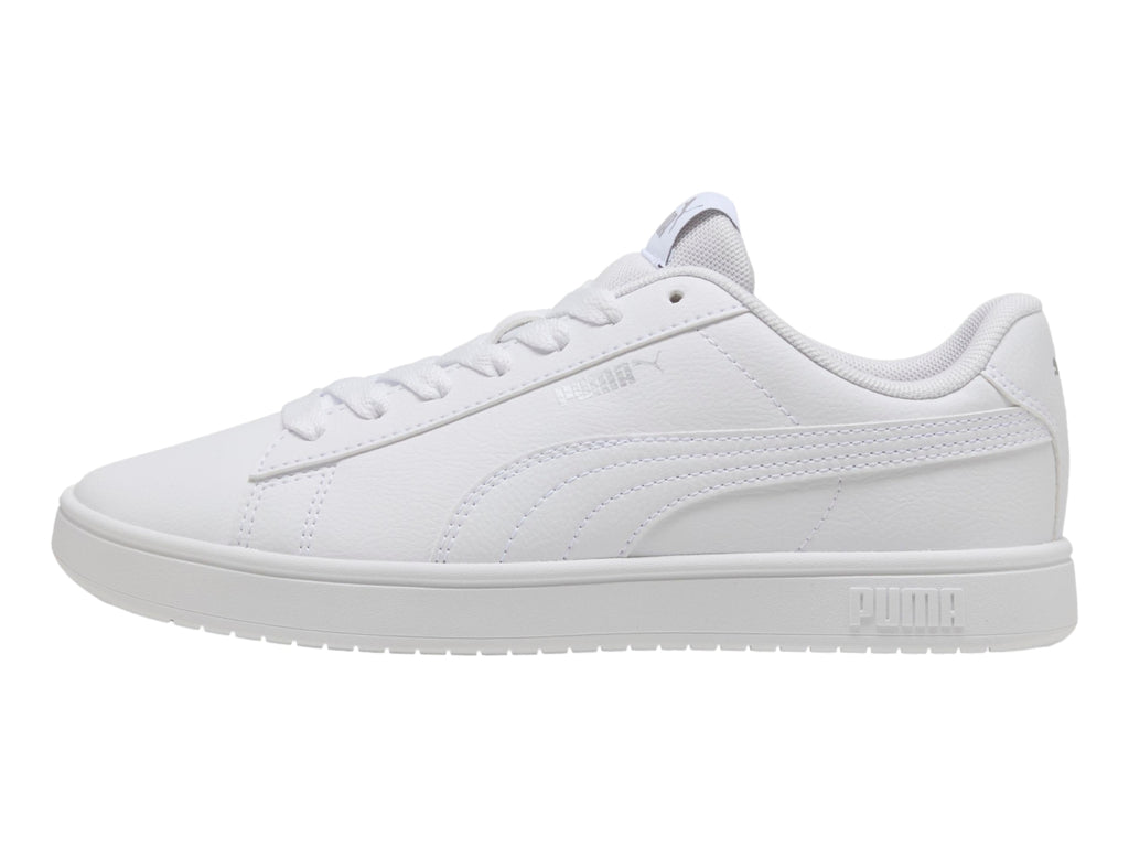 Tenis PUMA Rickie Classic Blanco y Plata para Hombre