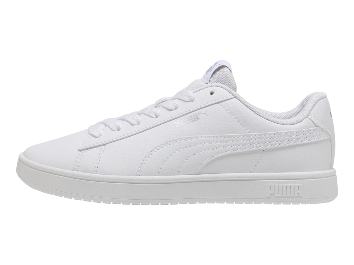Tenis PUMA Rickie Classic Blanco y Plata para Hombre