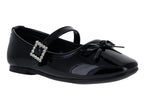 Zapatos Ballerinas Roze Negro de Charol para Niña