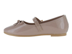 Zapatos Ballerinas Roze Color Maquillaje de Charol para Niña