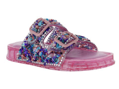 Sandalias Steve Madden Pink Multi para Niña