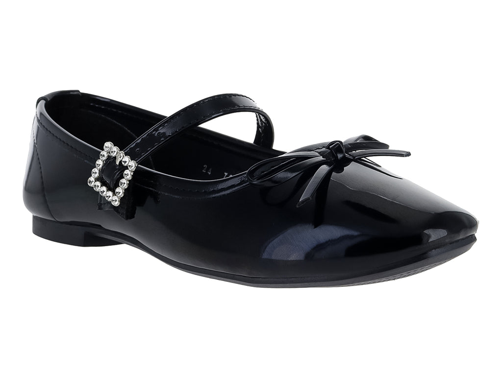 Zapatos Ballerinas ROZE Negro de Charol para Mujer