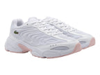 Tenis Lacoste Storm 96 2K Lite Blanco y Rosa para Mujer