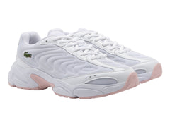 Tenis Lacoste Storm 96 2K Lite Blanco y Rosa para Mujer