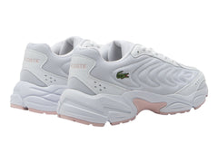 Tenis Lacoste Storm 96 2K Lite Blanco y Rosa para Mujer