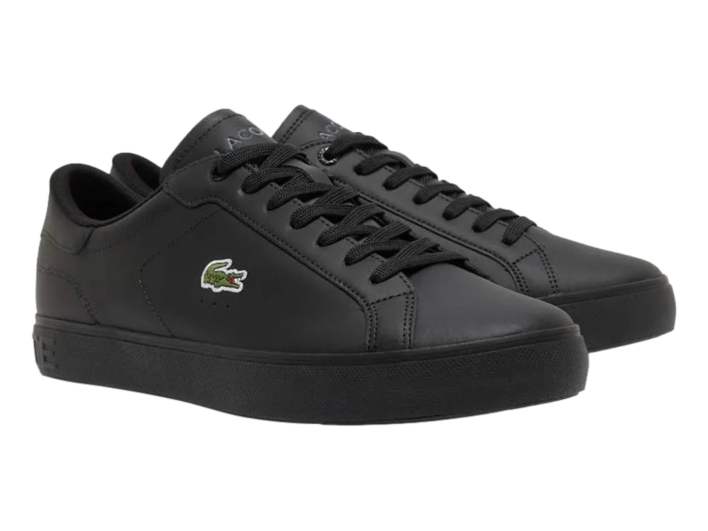 Tenis Lacoste Powercourt Negro para Hombre