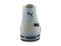 Tenis PUMA Court Classic Vulc Mid Blanco y Negro para Mujer