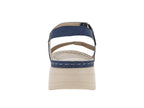 Sandalias Confort Monissima Azul Marino para Mujer