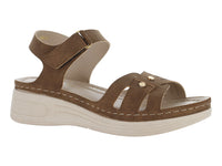 Sandalias Confort Monissima Color Arenilla para Mujer