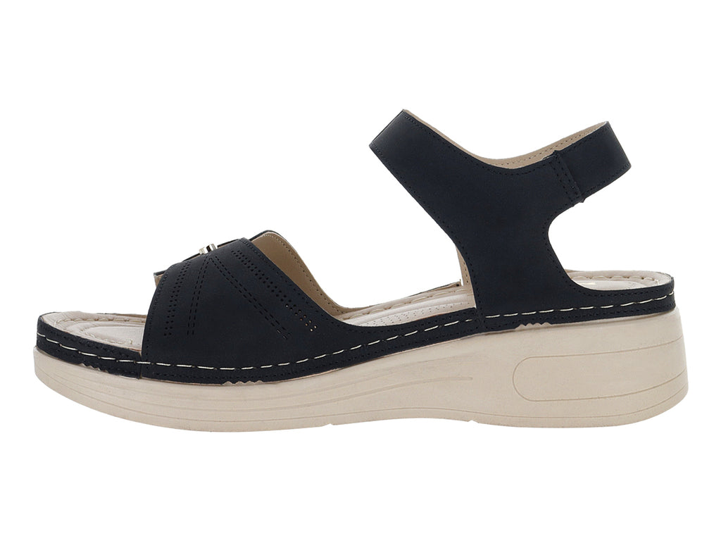 Sandalias Confort Monissima Negro para Mujer