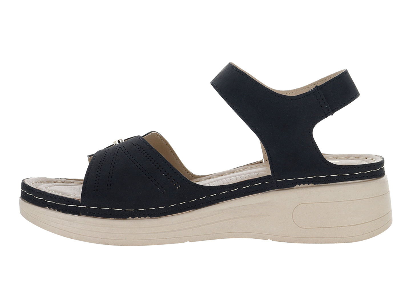 Sandalias Confort Monissima Negro para Mujer