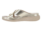 Sandalias Monissima Color Oro Inglés para Mujer