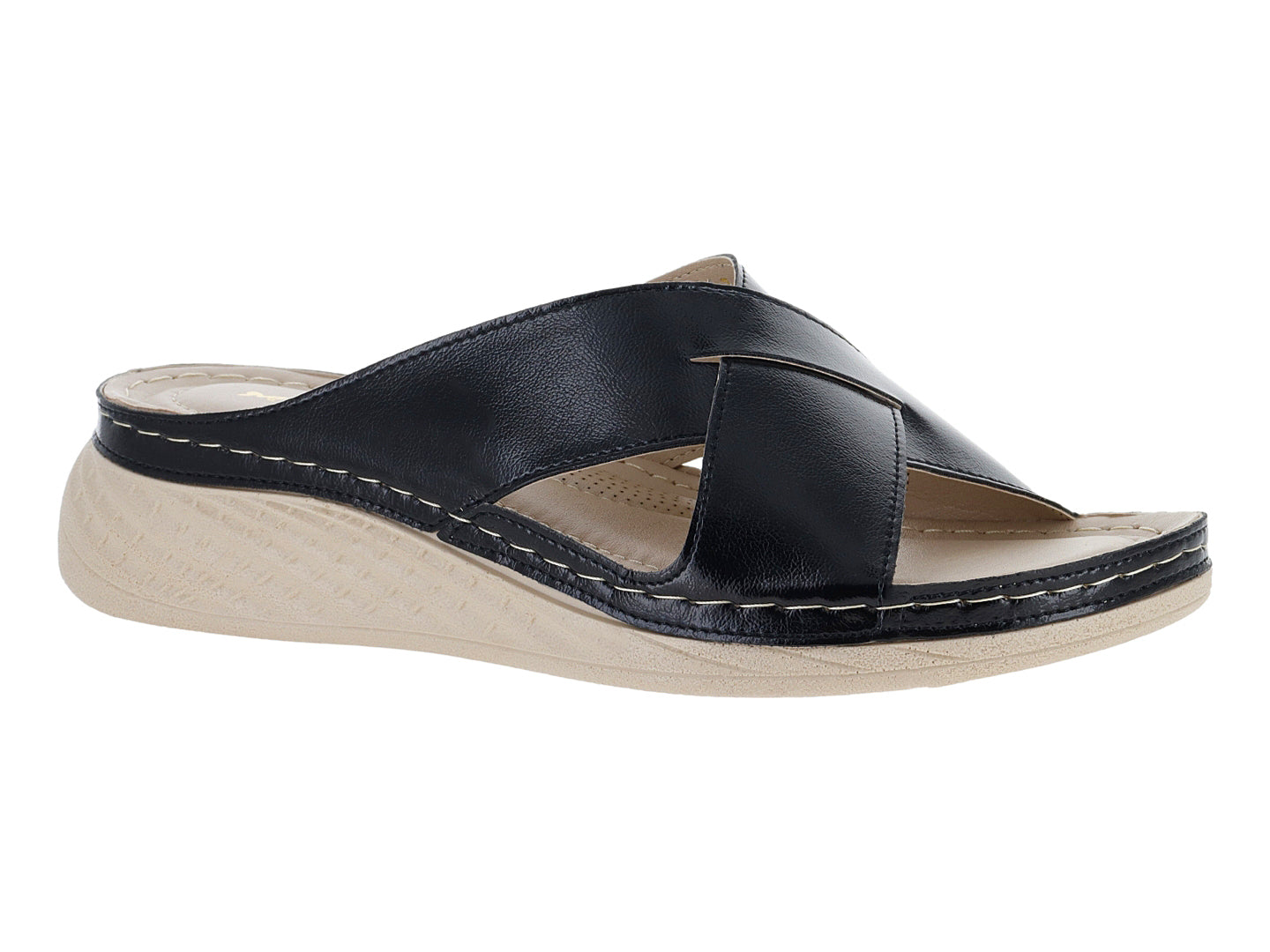 Sandalias Confort Monissima Negro para Mujer