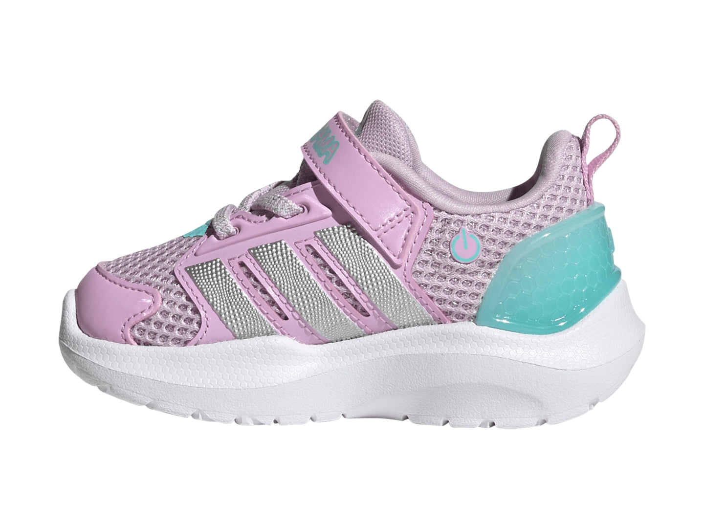 Tenis Adidas Lightorama Lavanda y Plata para Niña