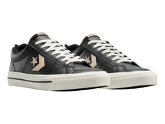 Tenis Converse Sport Casual Faux-Leather Negro para Hombre