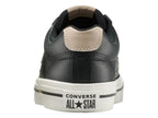 Tenis Converse Sport Casual Faux-Leather Negro para Hombre