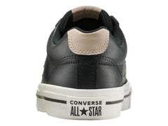 Tenis Converse Sport Casual Faux-Leather Negro para Hombre