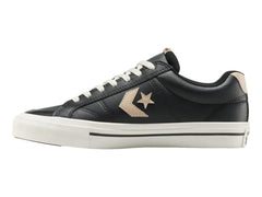 Tenis Converse Sport Casual Faux-Leather Negro para Hombre