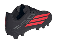 Tenis Taquetes Adidas F50 Club Negro Multicolor para Niño