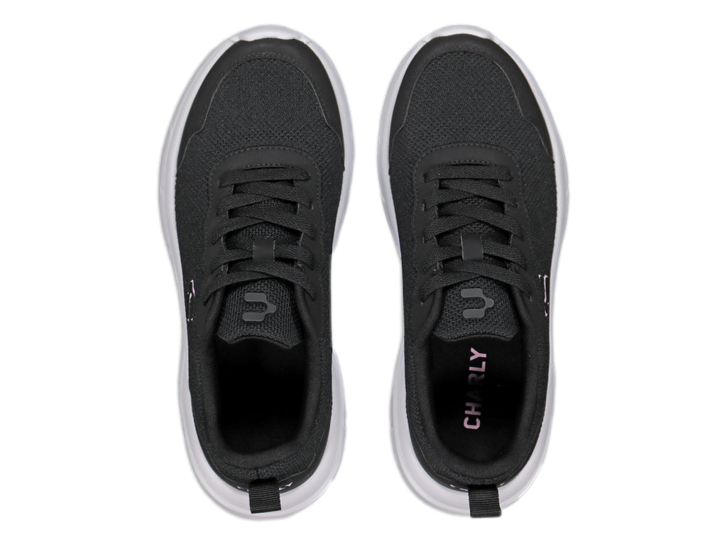 Tenis Charly Light Sport Negro para Mujer