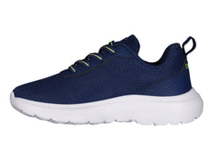 Tenis Charly Road Casual Marino y Blanco para Niño