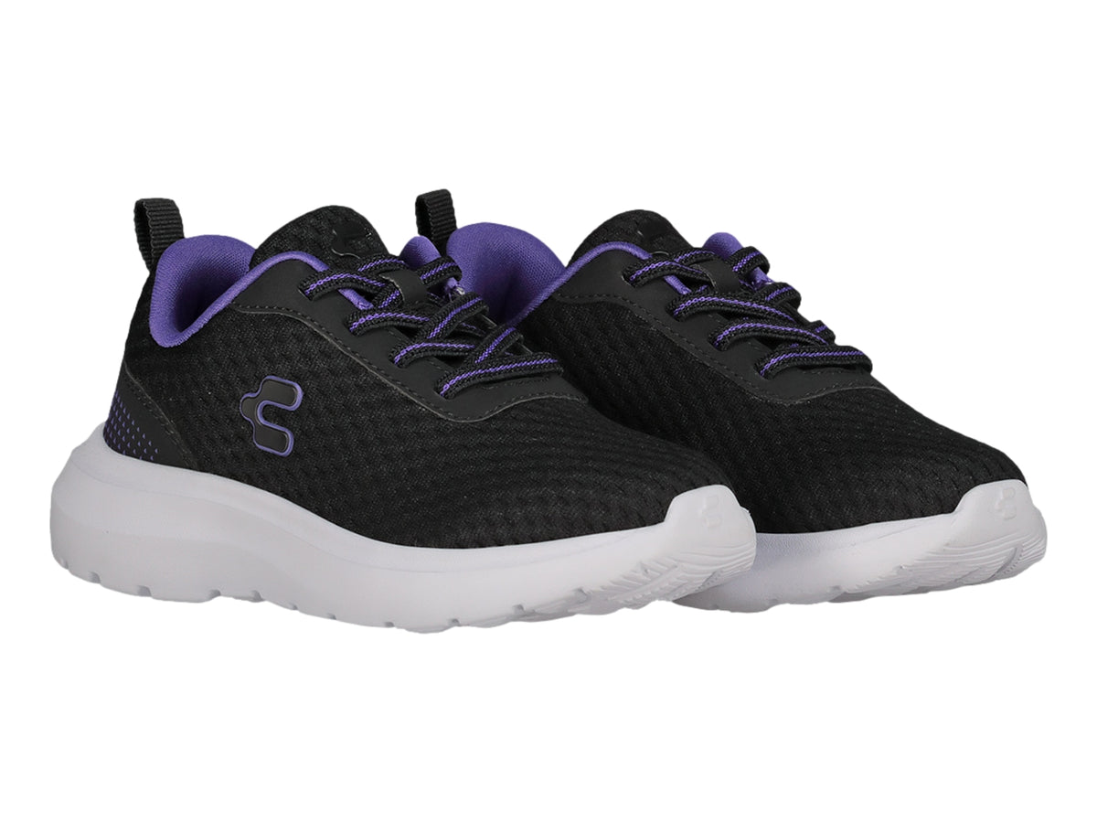 Tenis Charly Road Casual Negro para Niña