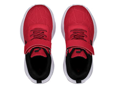 Tenis Charly Road Casual Rojo y Negro para Niña