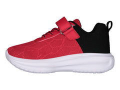 Tenis Charly Road Casual Rojo y Negro para Niña