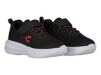Tenis Charly Road Casual Negro y Blanco para Niña