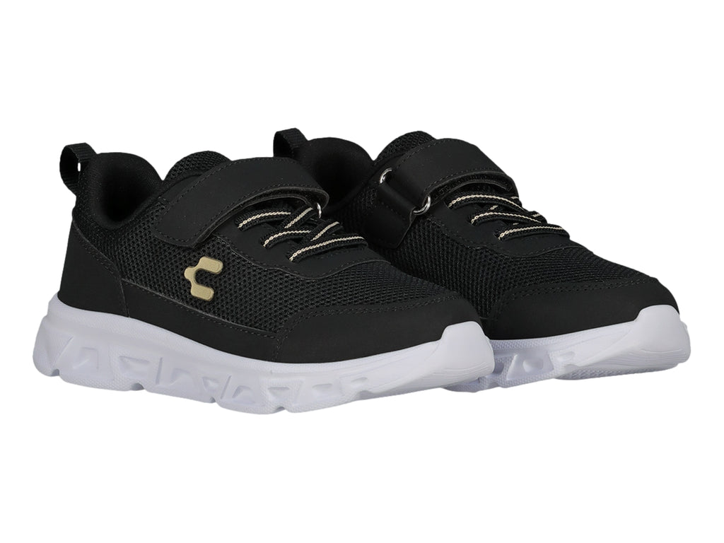 Tenis Charly Light Sport Negro y Blanco para Niño