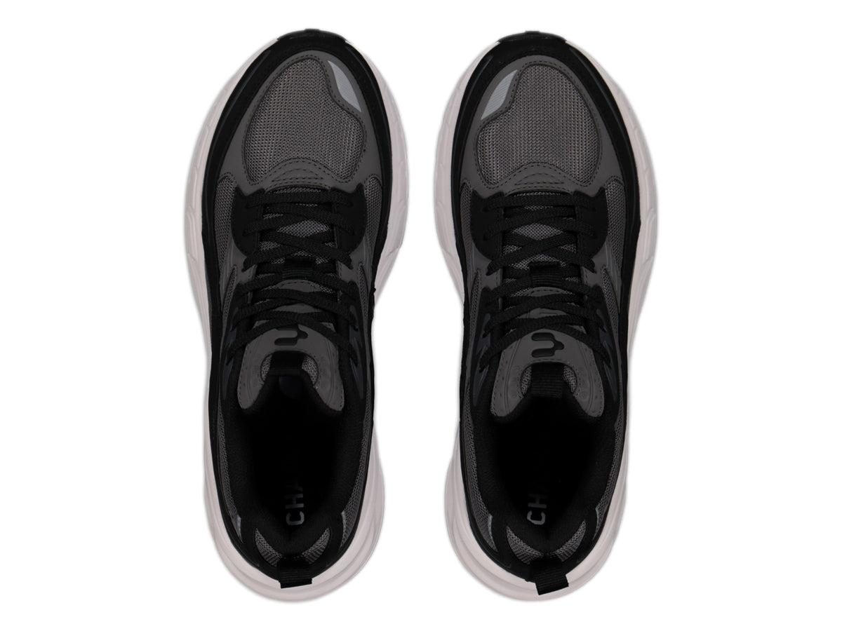 Tenis Charly Fashion Sport Negro y Blanco para Hombre