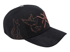 Gorra JC Hats Dead Negro y Cobre