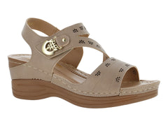 Sandalias Confort Mas Descanso Color Maquillaje para Mujer