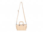 Bolsa de Hombro Unibella Beige para Mujer