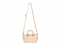 Bolsa de Hombro Unibella Beige para Mujer