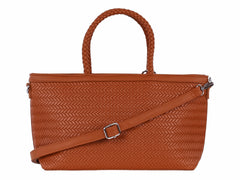 Bolsa de Hombro Unibella Color Café para Mujer