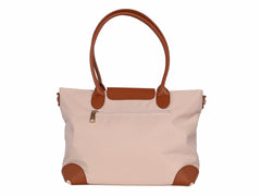 Bolsa de Hombro Unibella Beige para Mujer