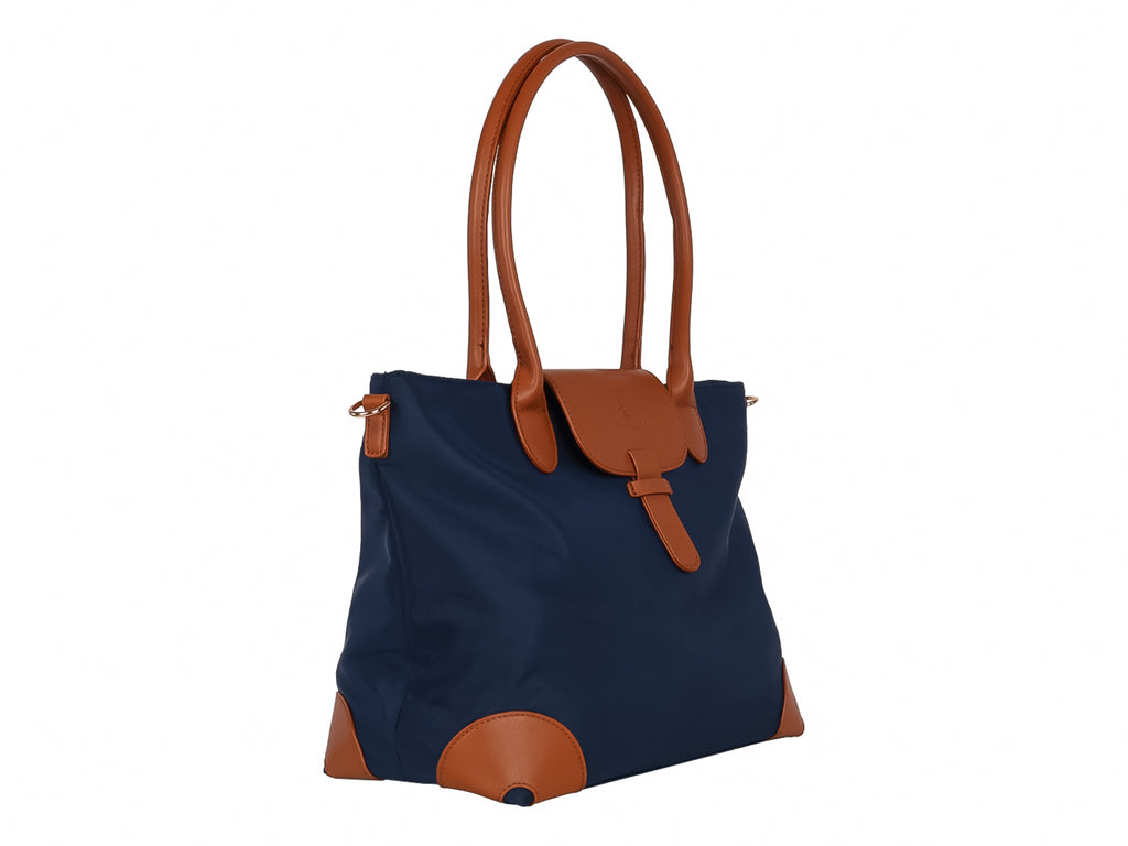 Bolsa de Hombro Unibella Azul para Mujer