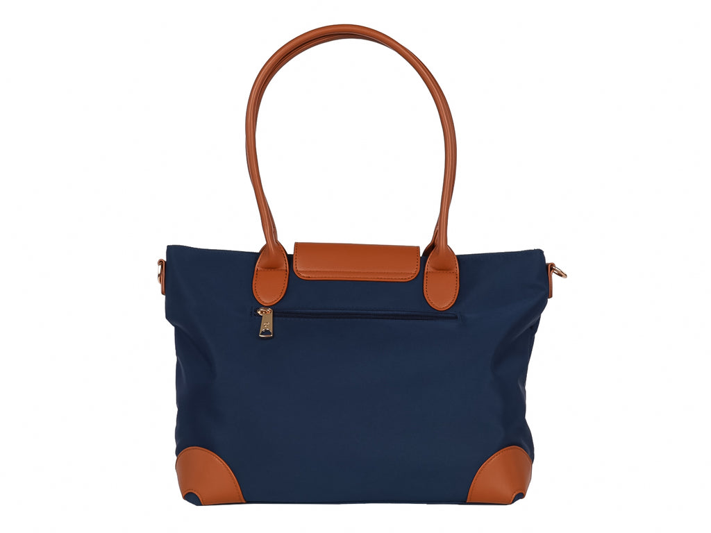 Bolsa de Hombro Unibella Azul para Mujer
