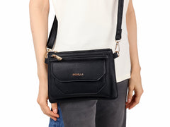 Bolsa de Hombro Unibella Negro para Mujer