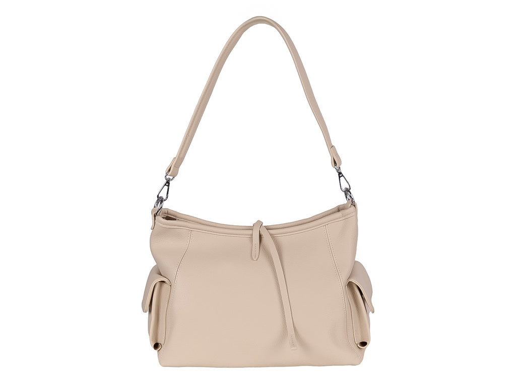 Bolso de Hombro Unibella Beige para Mujer