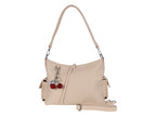 Bolso de Hombro Unibella Beige para Mujer