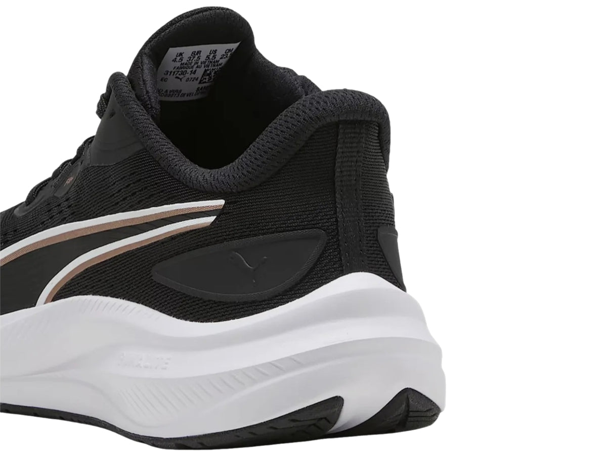 Tenis PUMA Skyrocket Lite 2 Negro y Dorado para Mujer