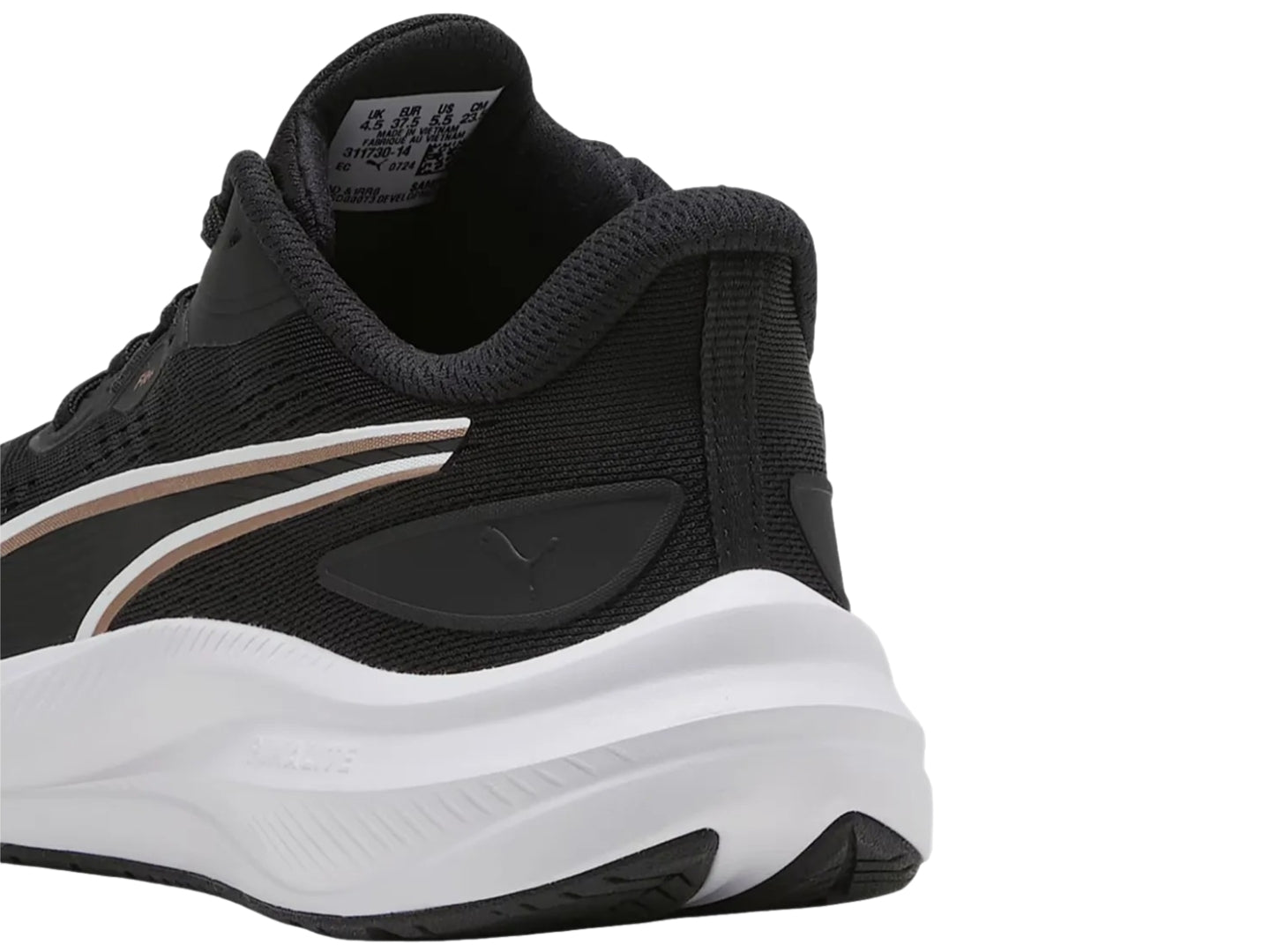 Tenis PUMA Skyrocket Lite 2 Negro y Dorado para Mujer