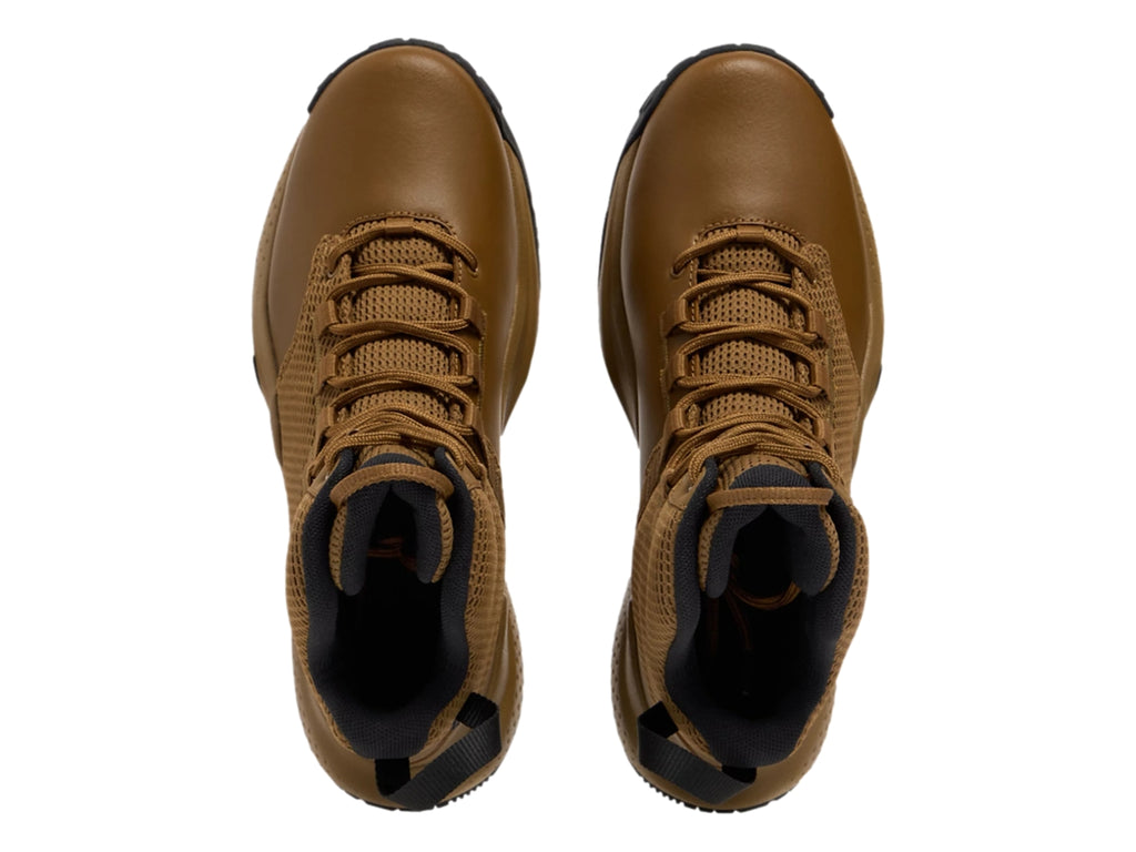 Botas Under Armour Micro G Stellar Mid Café para Hombre