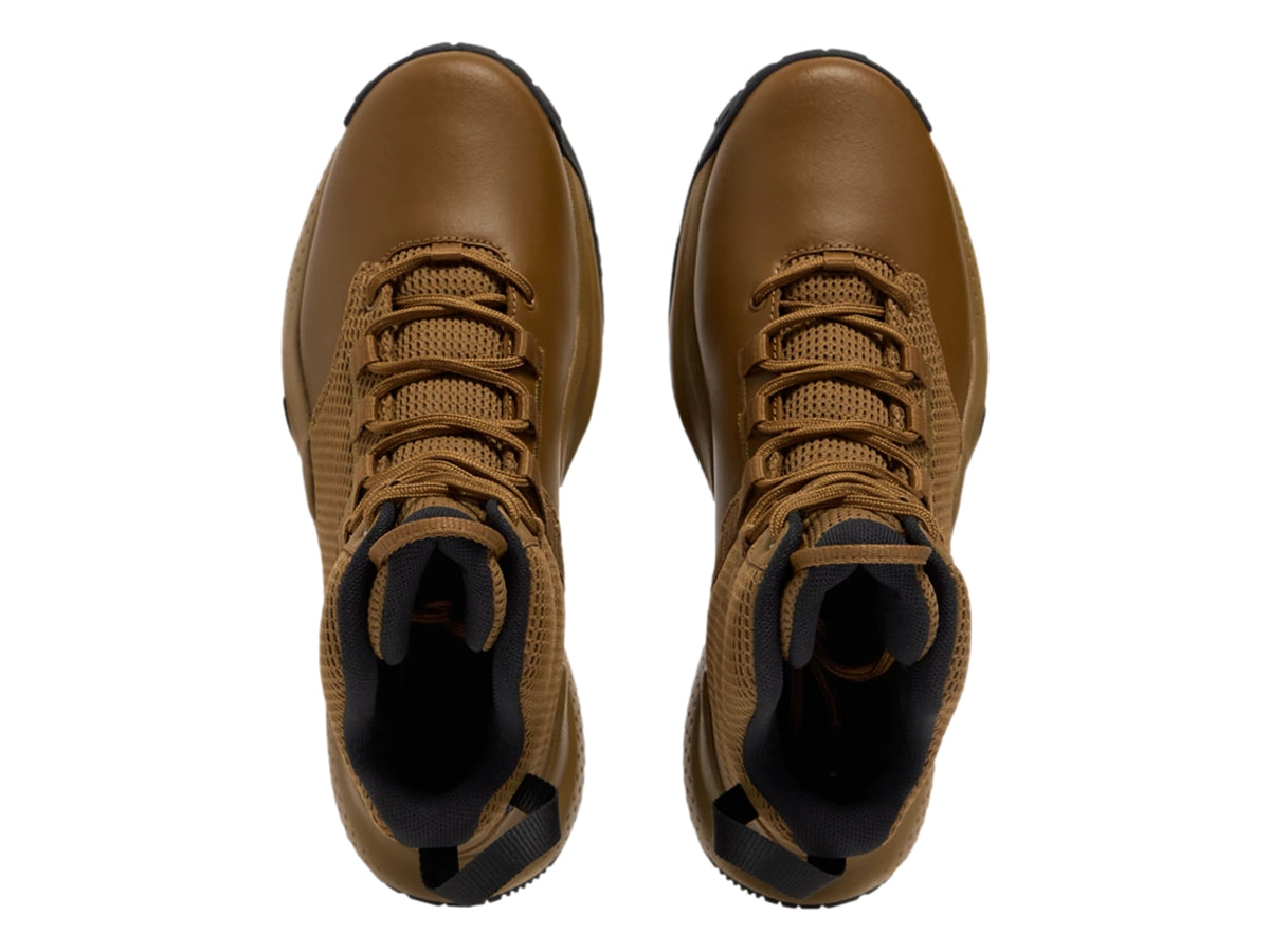Botas Under Armour Micro G Stellar Mid Café para Hombre