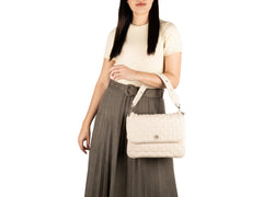 Bolsa Cloe Beige para Mujer
