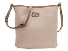 Bolsa de Hombro Cloe Beige para Mujer