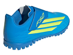 Tenis de Fútbol Adidas F50 Club Vel Azul para Niño